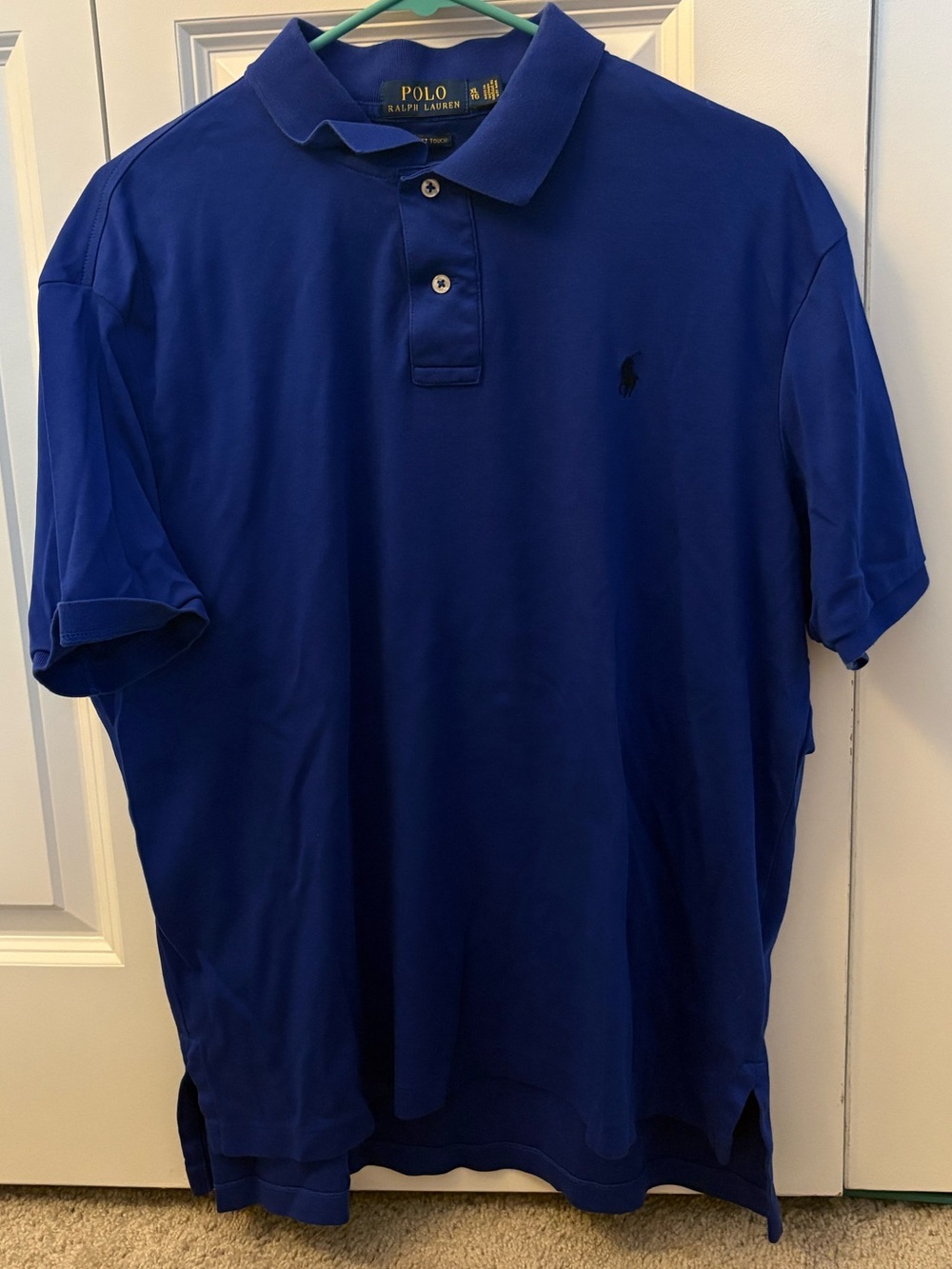 Polo Ralph Lauren Royal Blue Polo Shirt with Navy Pony